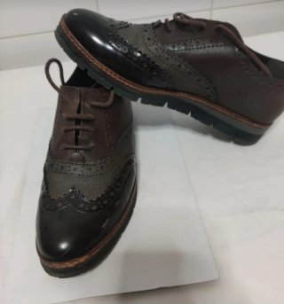 Zapatos Oxford de Piel "Marco Tozzi"
