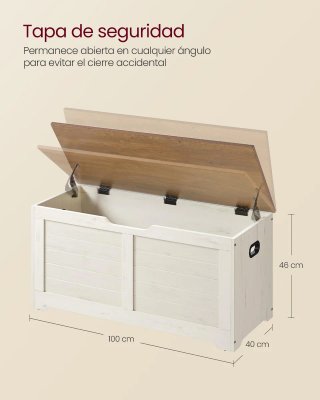 Banco Zapatero con Almacenaje VASAGLE LSB061WJ01