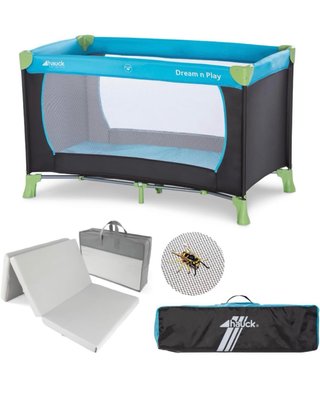 Cuna de viaje Hauck Dream N Play Waterblue