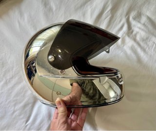 Casco de Moto NZI Cromado talla XS 54