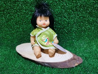 Muñeca Barriguitas con Traje Verde