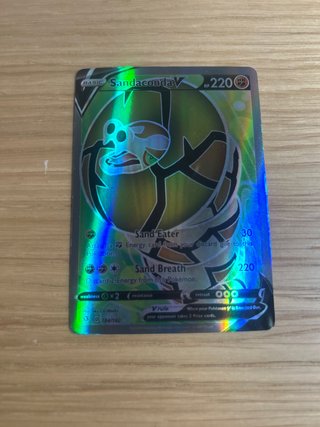 Carta Pokémon Sandaconda V 090/203 Cielos