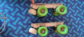 Plancha para Patines de Hockey, con ruedas y tacos