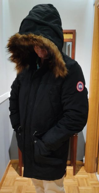 Anorak Canada Goose Negro Talla XL