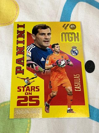 Panini Stars on 25 Casillas