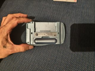 Consola WonderSwan Azul + Juego Evangelion