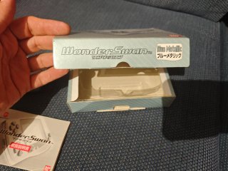 Consola WonderSwan Azul + Juego Evangelion