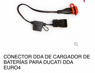Conector Cargador Batería Ducati DDA EURO4