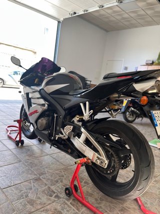 Honda CBR600RR Sportbike Negra/Plata