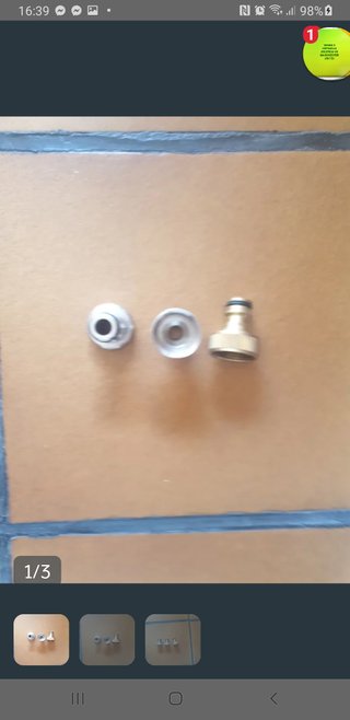 Set de 3 Conectores Rápidos para Manguera