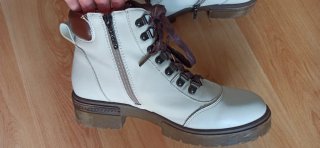 Botines Beige Chikato Talla 40