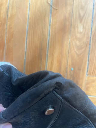 Bolso Uterqüe Piel Negro