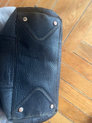 Bolso Uterqüe Piel Negro