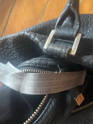 Bolso Uterqüe Piel Negro