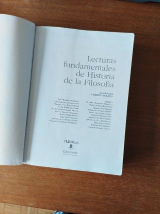 Lecturas fundamentales de Historia de la Filosofía