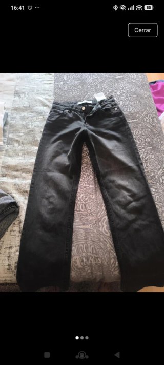 Jeans Bershka chica talla 34 negros