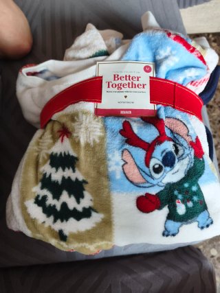 Pijama Women'secret Stitch Navidad Talla M