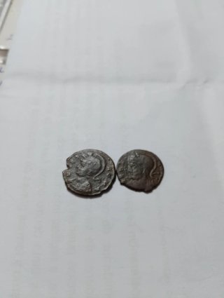 2 Monedas Romanas Antiguas