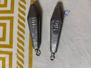 2 Plomos de Pesca de 100g
