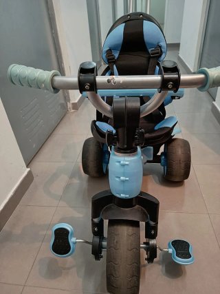 Triciclo Infantil Azul y Negro