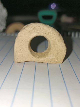 Pieza de cerámica antigua