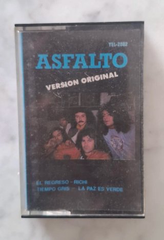ASFALTO - Versión Original CASSETTE K7 ROCK