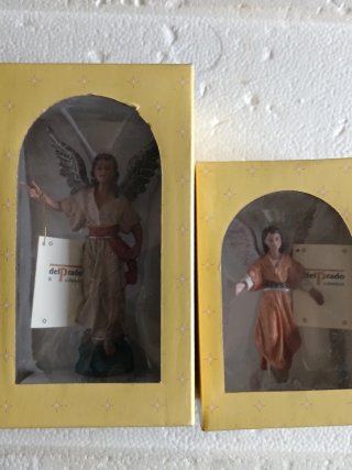 2 Statuine Angeli Del Prado
