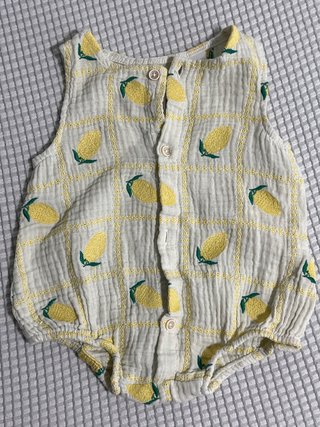 Body de Bebé con Estampado de Limones de 3-6 meses