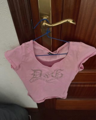 Camiseta Rosa Dolce & Gabbana