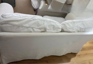 Sofá Ektorp 2 plazas Ikea Blanco
