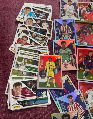 Lote 115 cromos LaLiga  EA Sports + extra lee envi