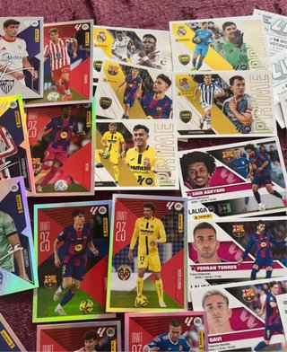 Lote 115 cromos LaLiga  EA Sports + extra lee envi