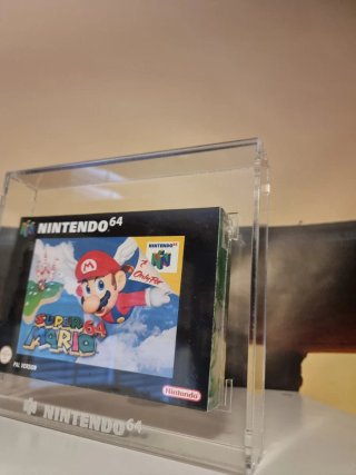 Cajas protectoras acrílico videojuegos n64 nes gc