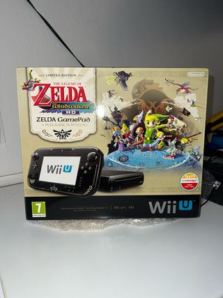 Wii U Edición Limitada Zelda Wind Waker