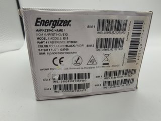 Telefono Energizer Nero Mobile E13 Cellulare 2G