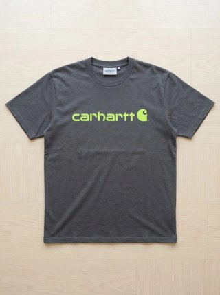 Camiseta Carhartt WIP Logo Gris Talla M