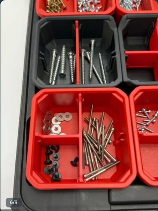 10 Separadores Cajas Milwaukee Packout Slim