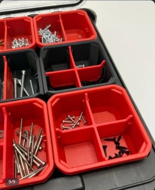 10 Separadores Cajas Milwaukee Packout Slim