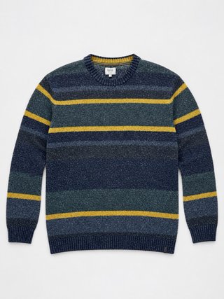 Jersey Camel Active Rayas Azul Verde