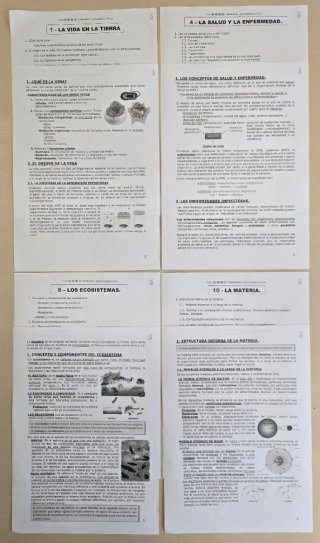 Apuntes Ciencias Generales 2 Bachillerato
