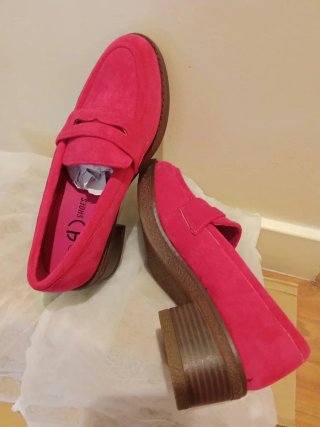 Mocasines Fucsia