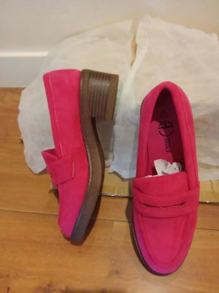 Mocasines Fucsia