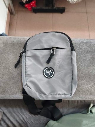 Bolso Bandolera Emporio Armani EA7 Gris