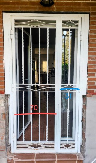 Reja de Seguridad para Puerta
