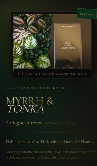 Jo Malone London Myrrh & Tonka Cologne Intense