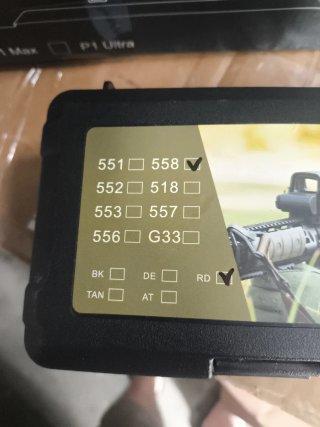 Mira EOTech 551/558
