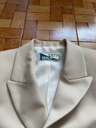 Traje de Chaqueta Monsetta Beige