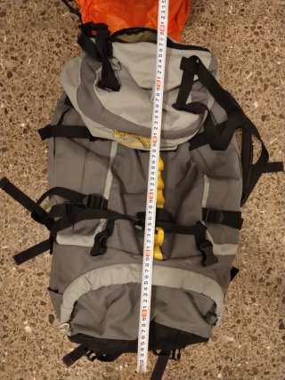 Mochila Boomerang Rodellar 60l acampada senderismo