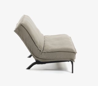 Sofá Cama Kave Home Beige/Negro