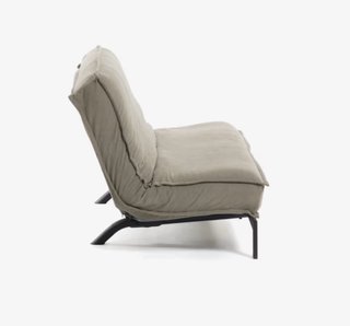 Sofá Cama Kave Home Beige/Negro